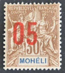 DYNAMITE Stamps: Moheli Scott #19  MINT hr