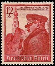 Scott #B137 Adolf Hitler  MNH