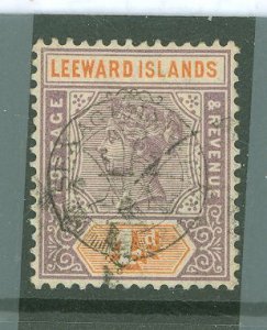 Leeward Islands #12 Unused Single (Jubilee)