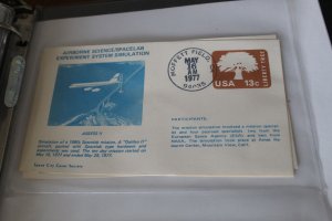 SPACE CITY CACHET COVER - SHUTTLE ASSESS II FIRST FLIGHT MAY 16, 1977 MOFFETT