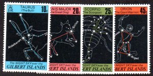 GILBERT ISLANDS 308-11 MH SCV $2.45 BIN $1.20 CONSTELLATIONS