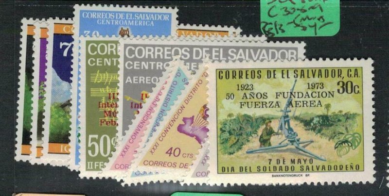 El Salvador SC 830-6, C308-9, 513-5 MNH (8ecq)