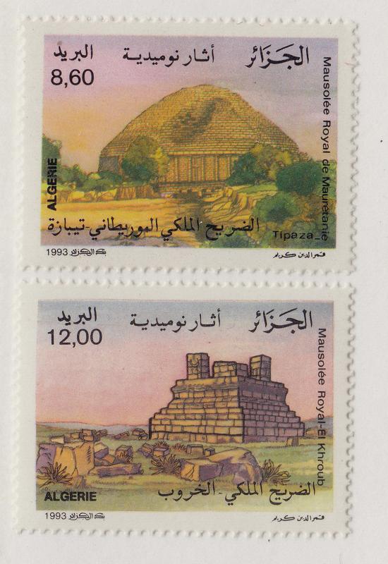 ALGERIA MNH Scott # 986-987 Royal Mausoleums (2 Stamps)