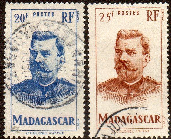 Malagasy Republic  Scott  284-285  Used