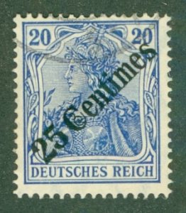 GERMANY OFFICE IN TURKEY 57 USED (RL) 3138 CV $22.50 BIN $10.00