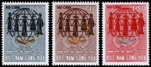 Viet Nam Scott 258-260 (1965) Mint NH VF Complete Set C