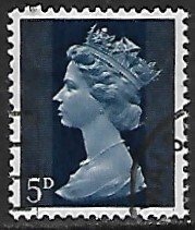 Great Britain # MH8 - Queen Elisabeth - used....{Blw7}