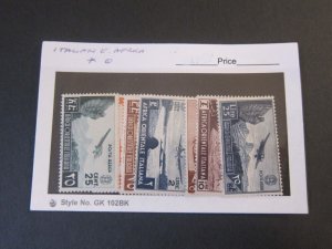 Italy State 1938 Sc C1,4-5,7,9-11 MH