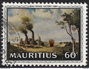 MAURITIUS 1969 QEII 60c Multicoloured, 150th Anniv of Telfair's Improvements ...