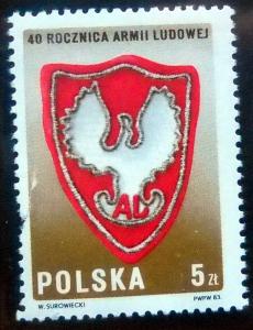 Poland Scott# 2602 MNH, Eagle and Shield 1983