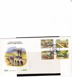 Ireland Narrow Gauge Railway FDC