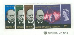 British Antarctic Territory #16-9 Unused Single (Complete Set)