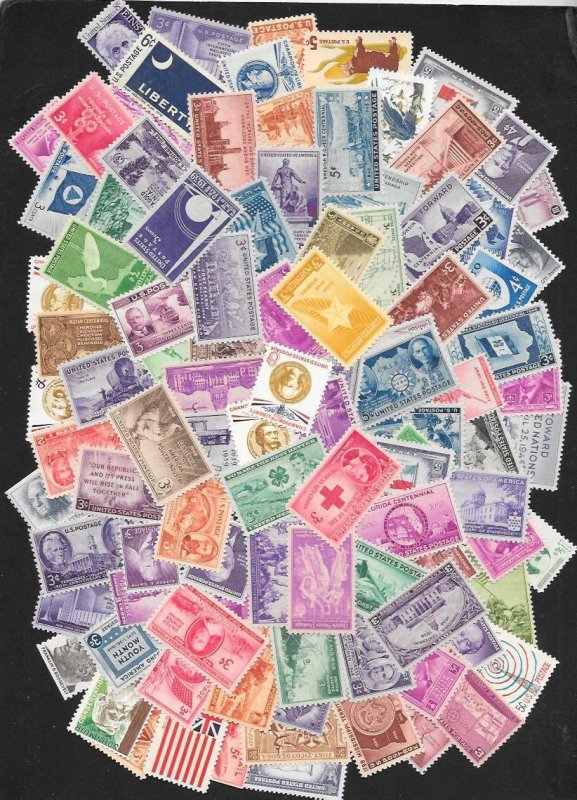 UNITED STATES Postage Lot Face Value=$87+