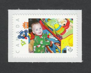 BABY BOY WITH TOYS = picture postage MNH Canada 2013 [p3sn09]