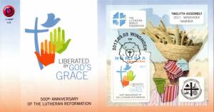 Namibia - 2017 500th Anniversary of Lutheran Reformation FDC