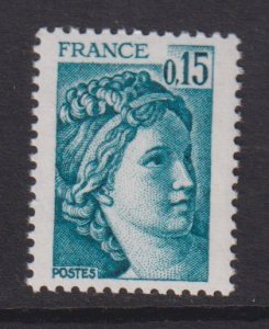 France  #1564  MNH  1978   Sabine  15c