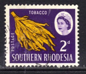 Southern Rhodesia 1964 QE2 2d Tobacco used SG 94 ( R1063 )