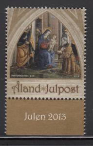 Aland 2013 MNH Nativity scene Christmas