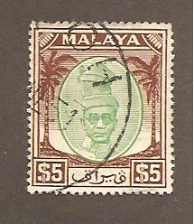 Malaya Perak  Scott #119  Used  Scott CV $22.50