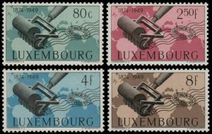 ✔️ LUXEMBOURG 1949 - UPU - SC. 261/264 ** MNH CV 27.50$ [LX460] 