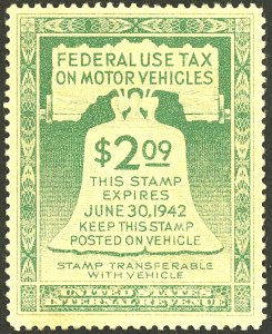 U.S. #RV1 MINT OG LH