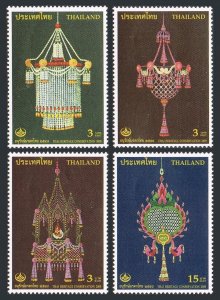 Thailand 2168-2171,MNH. Heritage Conservation Day,2005.Hanging Art.