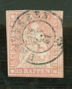 Switzerland #38 Used Single