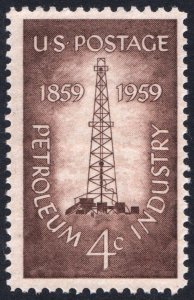 SC#1134 4¢ Petroleum Industry Centennial Issue (1959) MNH
