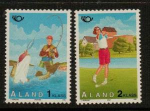 ALAND SG98/9 1995 TOURISM MNH