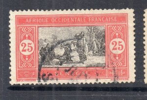 French Senegal 1914 Early Issue Fine Used 25c. NW-231061