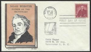 USA #1121 First Day Cover