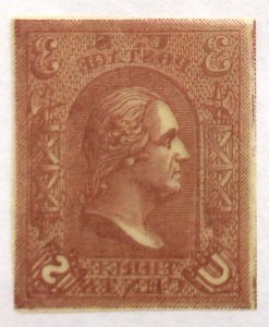 Scott #79-E8a - 3c Orange Brown - Loewenberg Decalcomania