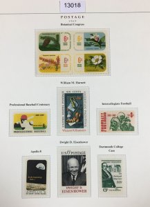 MOMEN: US STAMPS  1969 MINT OG NH COLLECTION LOT #13018