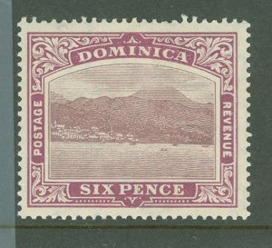 Dominica #42 Unused Single