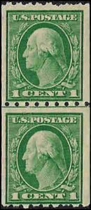410 Mint,OG,NH... Line Pair... SCV $65.00