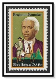 US #1804 Benjamin Bannister MNH