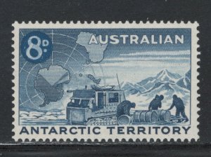 Australian Antarctic Territory 1959 Loading Weasel (Snow Truck) Scott # L2 MNH