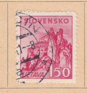 A5P57F205 Slovakia 1941 1.50k used