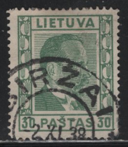 Lithuania 299 President Antanas Smetona 1937