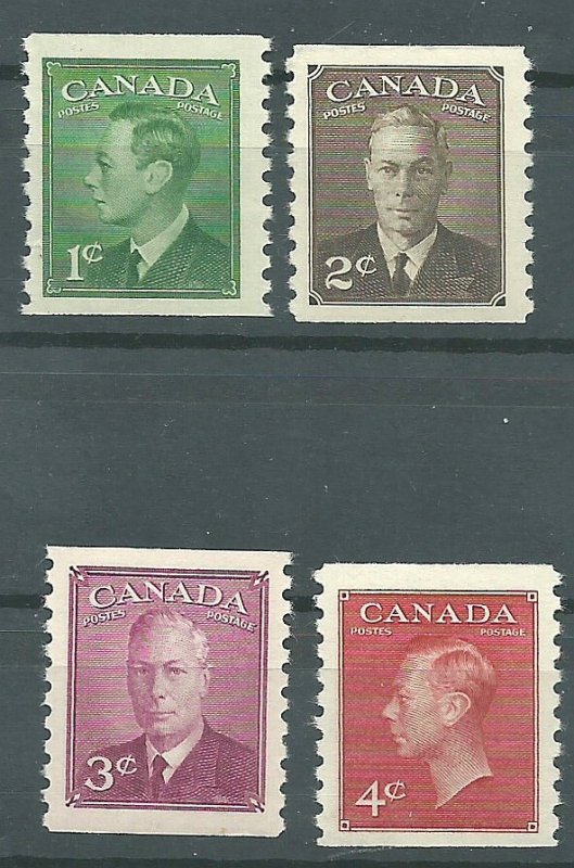 C  #297-300   Mint NH VF  1950 PD