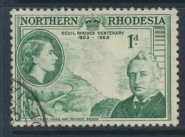 Northern Rhodesia  SG 55 SC# 55 Used / FU - Cecil Rhodes - see details