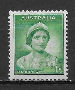 Australia 167 1d Queen single MNH