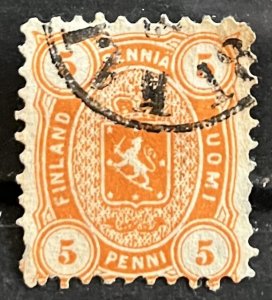 Finland #18 Used- SCV=$15.00