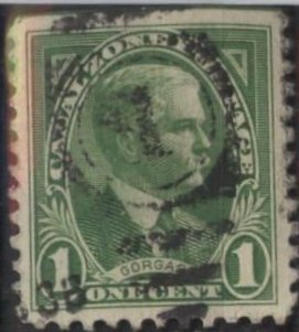 Canal Zone 128 (used) 1¢ Maj. Gen. Gorgas (1928)