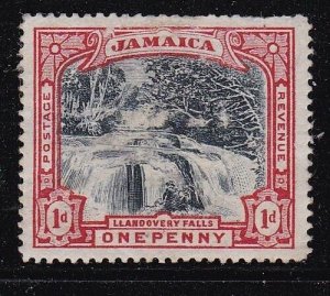 Album Treasures Jamaica Scott # 32 1p Llandovery Falls Mint Hinged