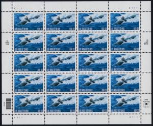 USA 3374 Sheet B111 Top Middle MNH Los Angeles Class Submarine