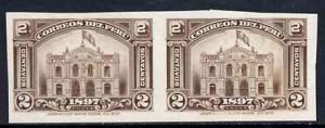Peru 1897 New Postal Building 2c (GPO Lima) imperf proof ...