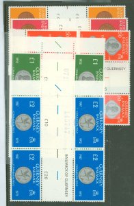 Guernsey #199-203 Mint (NH) Single (Complete Set)