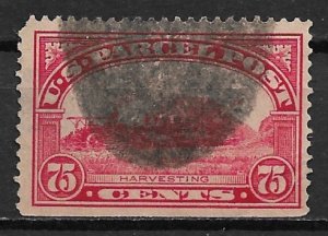 1913 USA Q11 Parcel Post 75¢ used