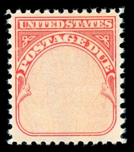 MOMEN: US STAMPS #J89a POSTAGE DUE ERROR MINT OG NH XF CAT. $200